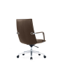 Kancelárske kreslo Carlo Conference, hnedé
