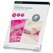 Laminovacie obaly Leitz iLAM UDT A3, 125 mic, 100 ks