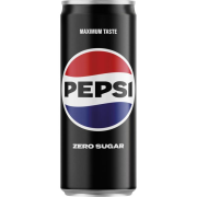 Pepsi ZERO Sugar plechovka 24 x 0,33 l