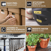 Samolepiaca páska Dymo D1 19 mm žltá/čierna