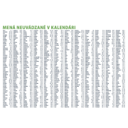 Stolový kalendár riadkový 21 x 15 cm - Pracovný malý 2026