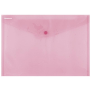 Plastový obal A4 s cvočkom DONAU červený