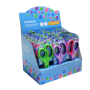 Detské nožnice DONAU Soft Grip okrúhlá čepeľ, 13 cm, mix farieb, displej 30 ks