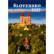 Nástenný kalendár Slovensko 31,5 x 45 cm 2027