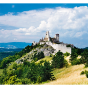 Nástenný kalendár Slovensko - viazanka 12 x 48 cm 2027