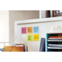 Silný samolepiaci Z-bloček Post-it,76 mm x 76 mm, 90 lístkov v bločku, Karnival, 6 bločkov v balení